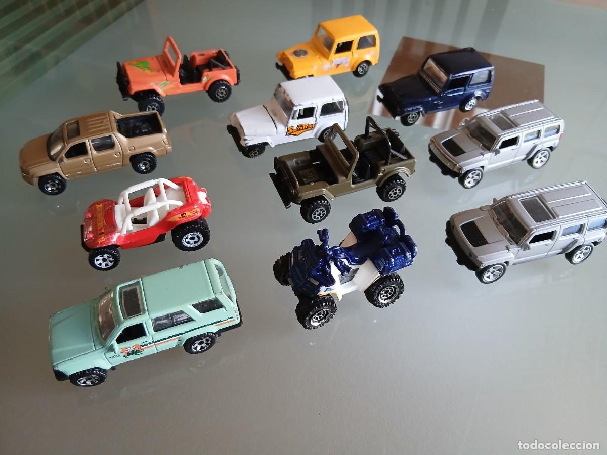 Coches a escala: LOTE 11 COCHES TODOTERRENO 4X4 JEEPS 1:64