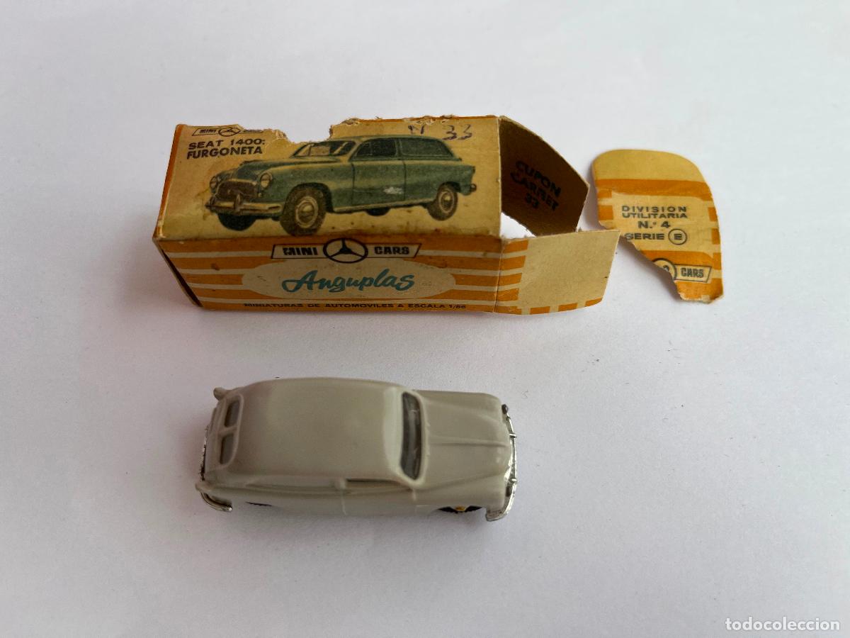 Coches a escala: ANGUPLAS MINICARS - SEAT 1400 FURGONETA