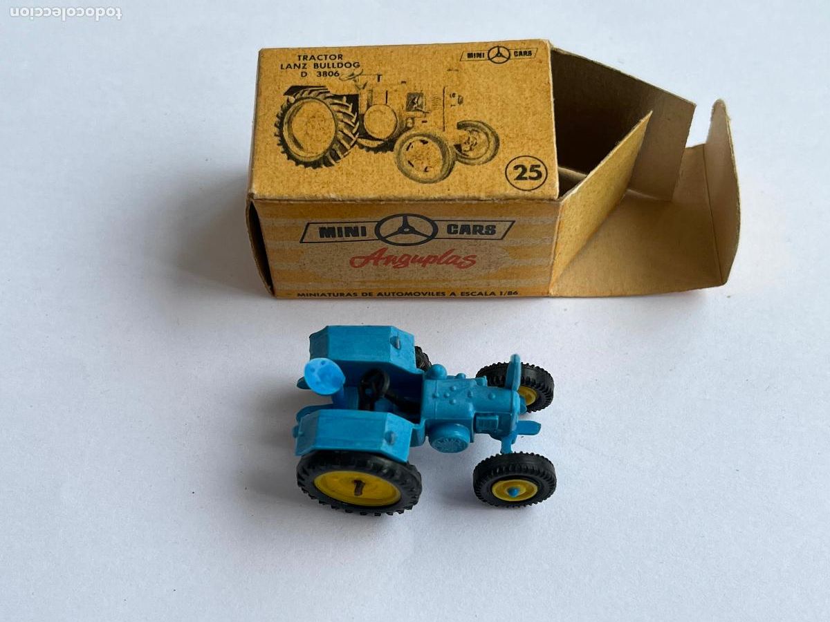 Coches a escala: ANGUPLAS MINI CARS - N&ordm; 25 TRACTOR LANZ BULLDOG