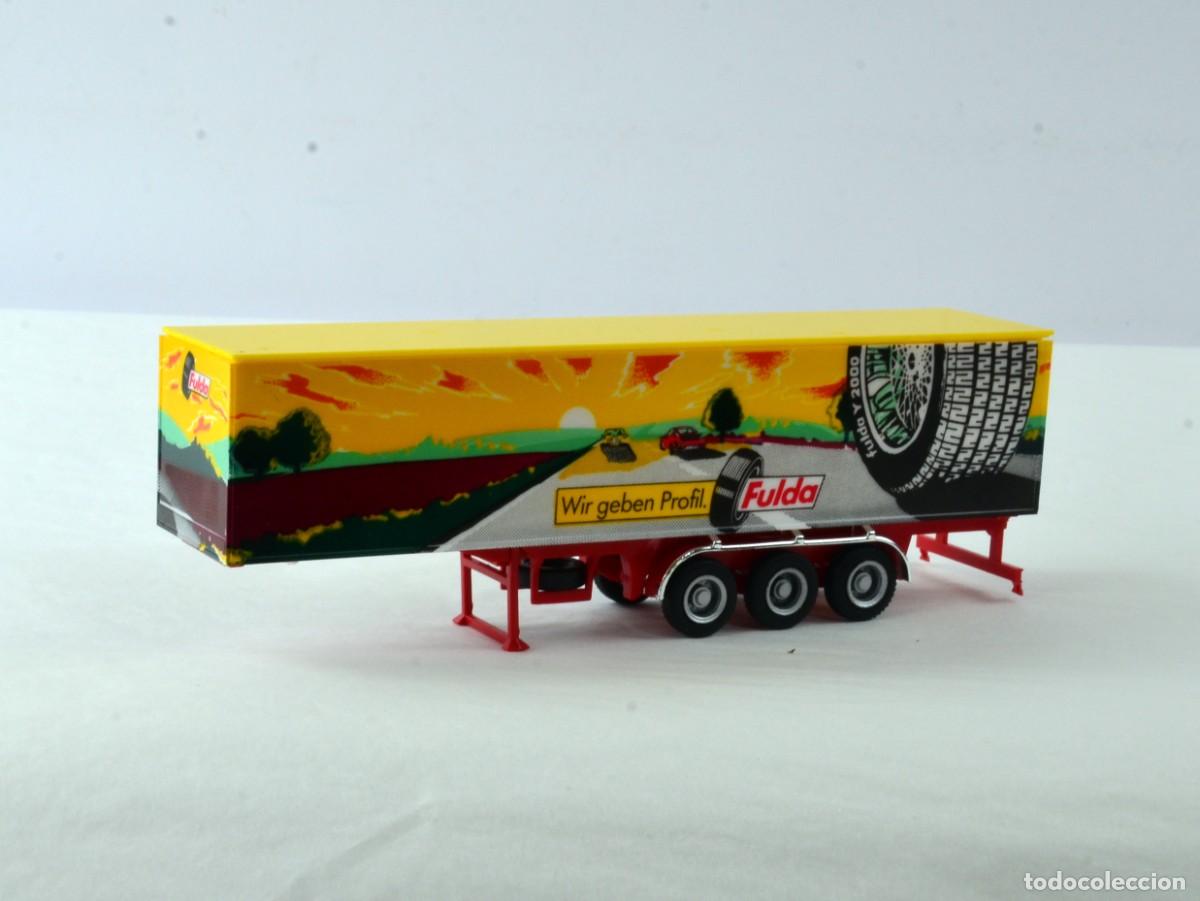 Coches a escala: Herpa Escala H0 1:87 Semirremolque Fulda
