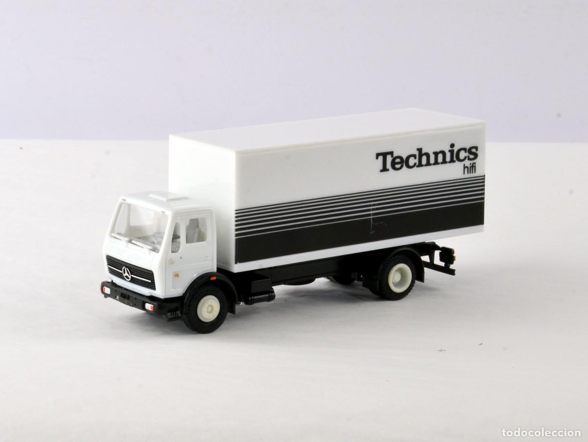 Coches a escala: Herpa Escala 1:87 H0 Cami&oacute;n Mercedes Benz NG Technics