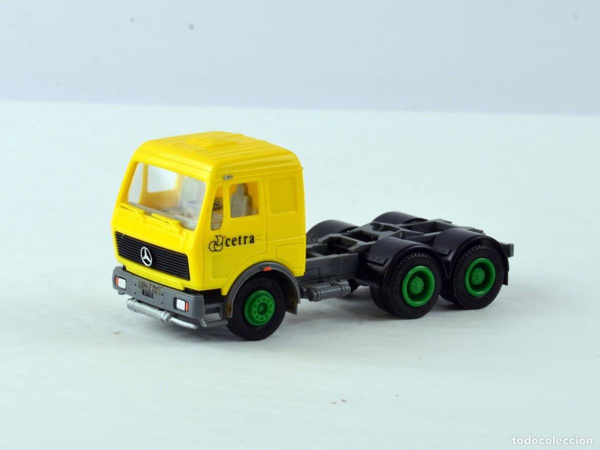 Coches a escala: Herpa Escala 1:87 H0 Cabeza Tractora Mercedes Benz NG 3 Ejes CT