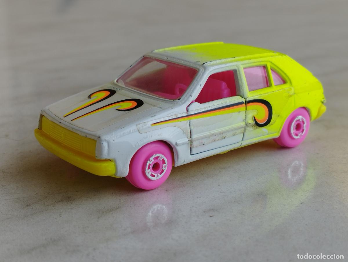 Coches a escala: RENAULT 14 GTS DE LA MARCA MINI MIRA 1,64 SERIE ESPECIAL FLUOR
