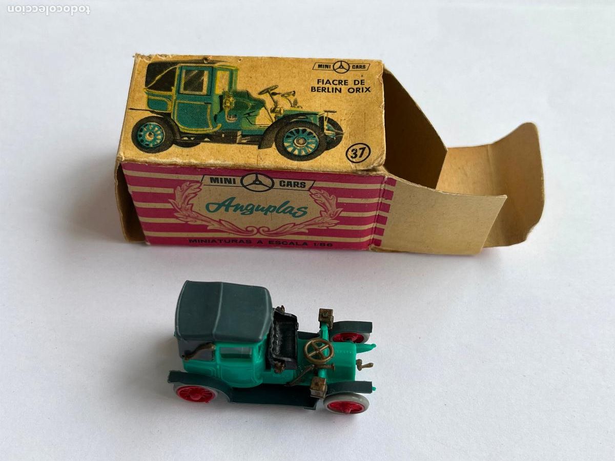 Coches a escala: ANGUPLAS MINI CARS - N&ordm; 37 FIACRE DE BERLIN ORIX