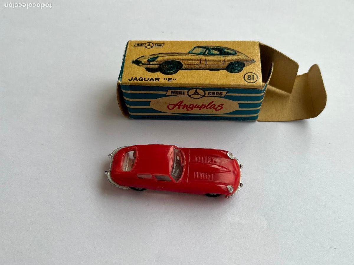 Coches a escala: ANGUPLAS MINICARS N&ordm; 81 JAGUAR E - Foto 1