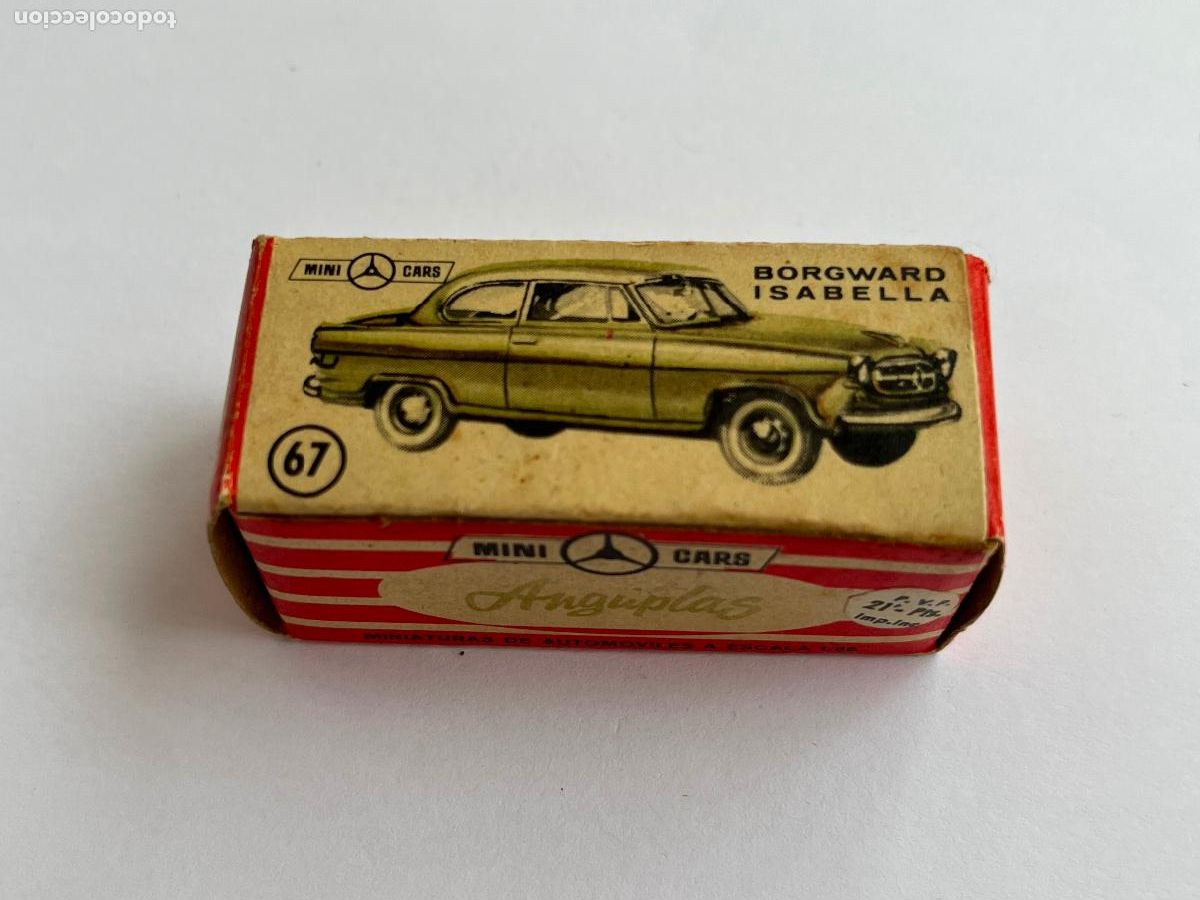 Coches a escala: ANGUPLAS MINICARS N&ordm; 67 BORGWARD ISABELLA - Foto 5