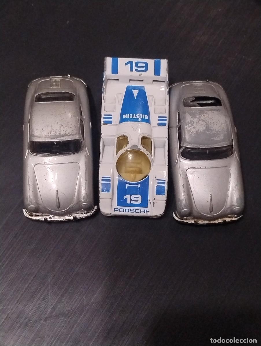 Coches a escala: PORSCHE 956 BILSTEIN MAISTO y 2 Porsche 356A Maisto