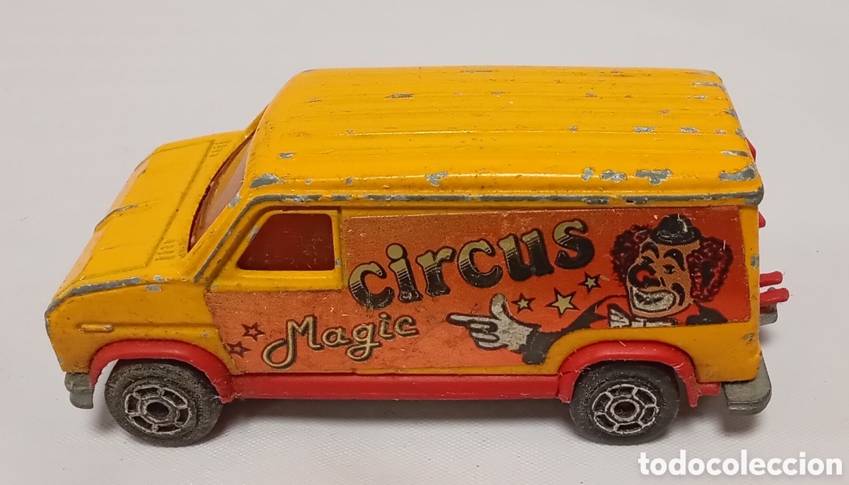 Coches a escala: Furgon Magic Circus Majorette 1:65 a&ntilde;os 80 Francia