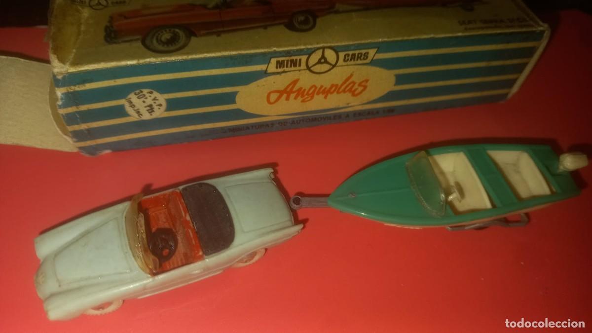 Coches a escala: MINI CAR ANGUPLAS SEAT SERRAT CON CANOA MINICARS
