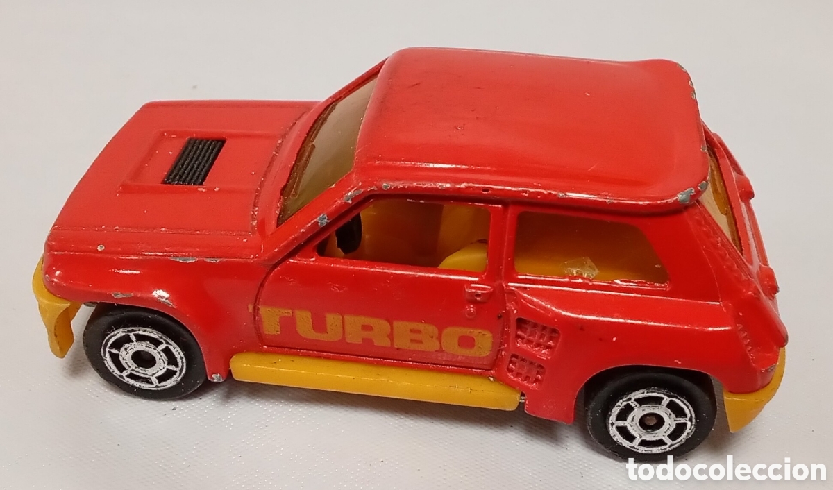 Coches a escala: Renault 5 turbo Majorette 1:53 a&ntilde;os 80 Francia