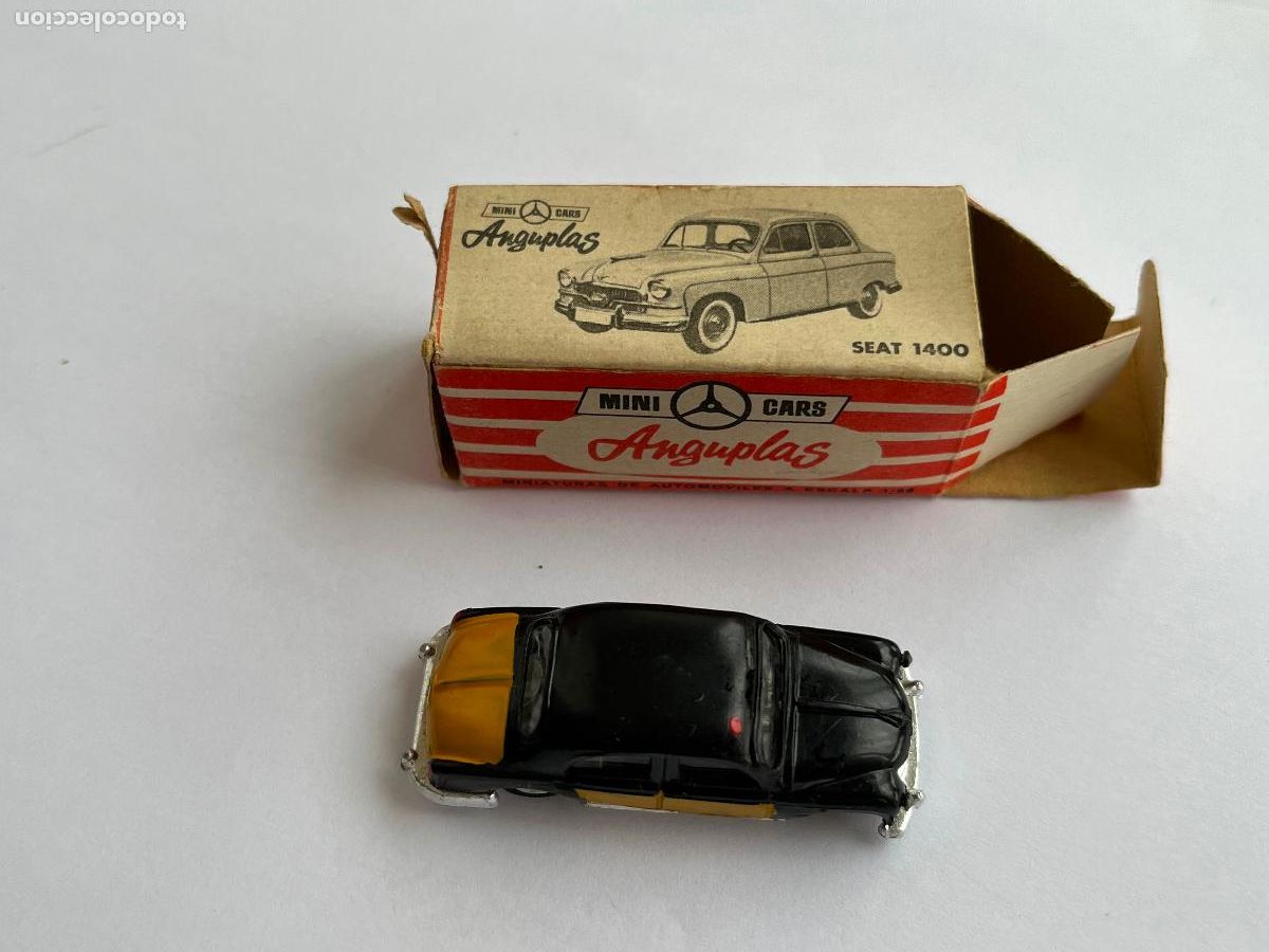 Coches a escala: ANGUPLAS MINICARS - SEAT 1400 TAXI
