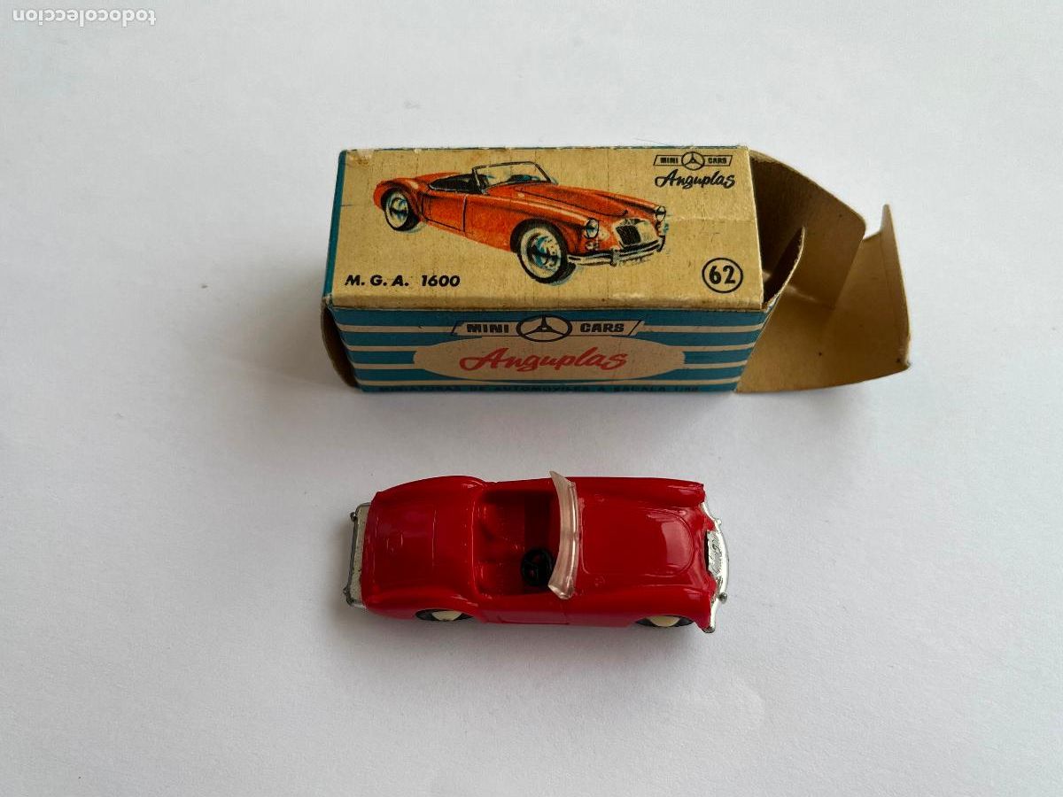 Coches a escala: ANGUPLAS MINICARS N&ordm;62 M.G.A. 1600