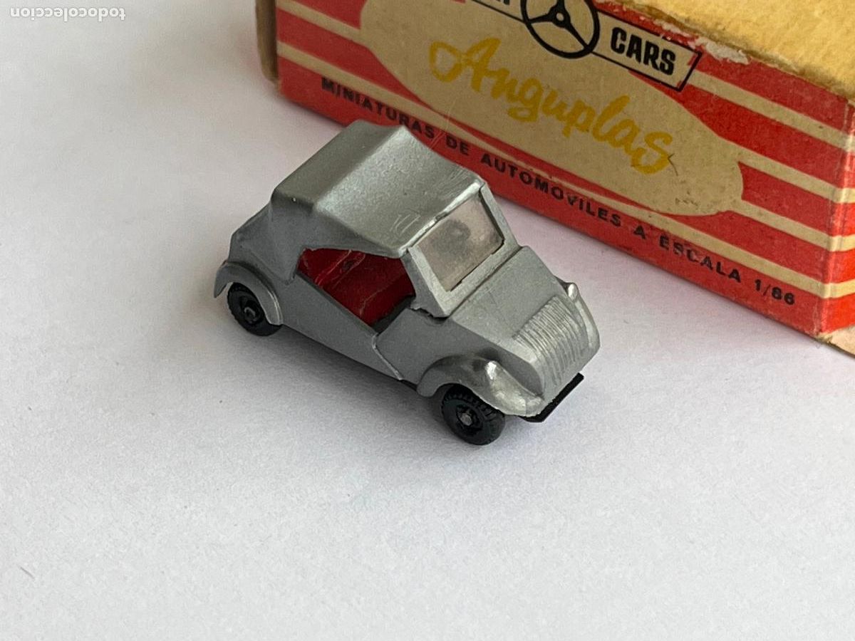 Coches a escala: ANGUPLAS MINICARS - BISCUTER CUBIERTO - Foto 2