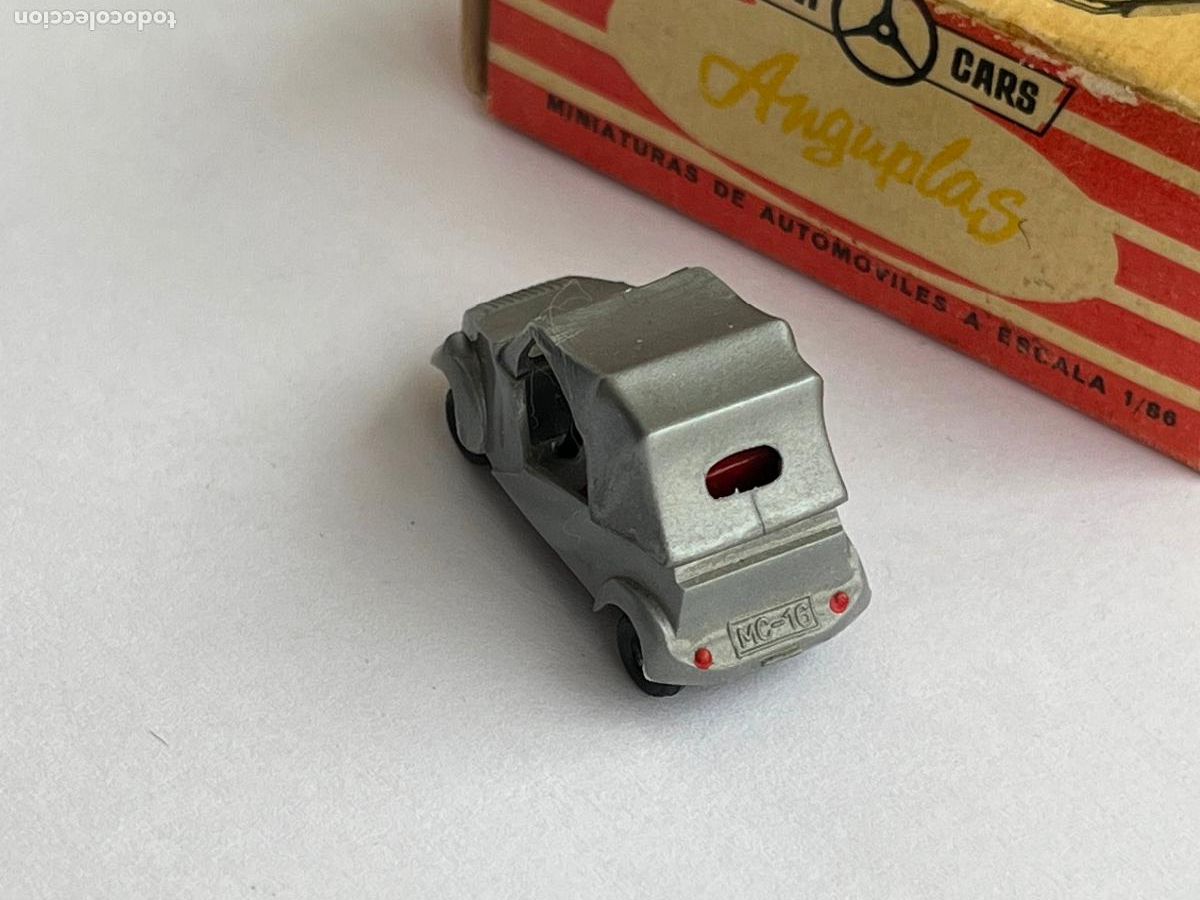 Coches a escala: ANGUPLAS MINICARS - BISCUTER CUBIERTO - Foto 3