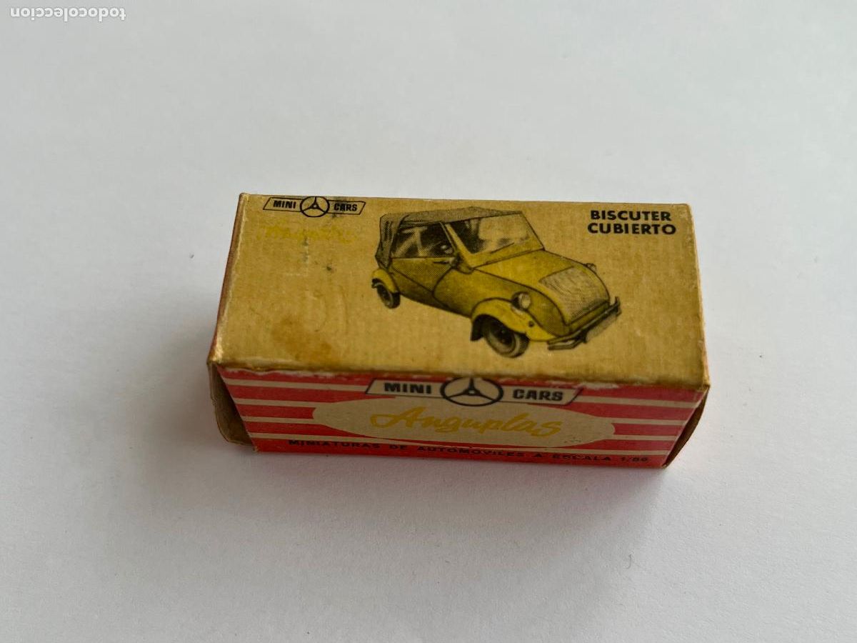 Coches a escala: ANGUPLAS MINICARS - BISCUTER CUBIERTO - Foto 5