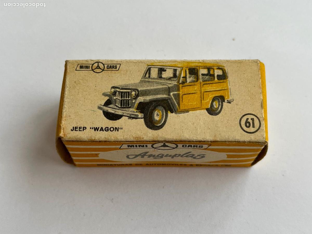Coches a escala: ANGUPLAS MINICARS N&ordm; 61 JEEP WAGON - Foto 5