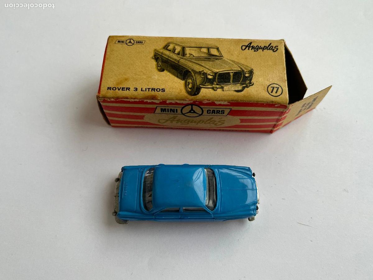 Coches a escala: ANGUPLAS MINICARS N&ordm; 77 ROVER 3 LITROS