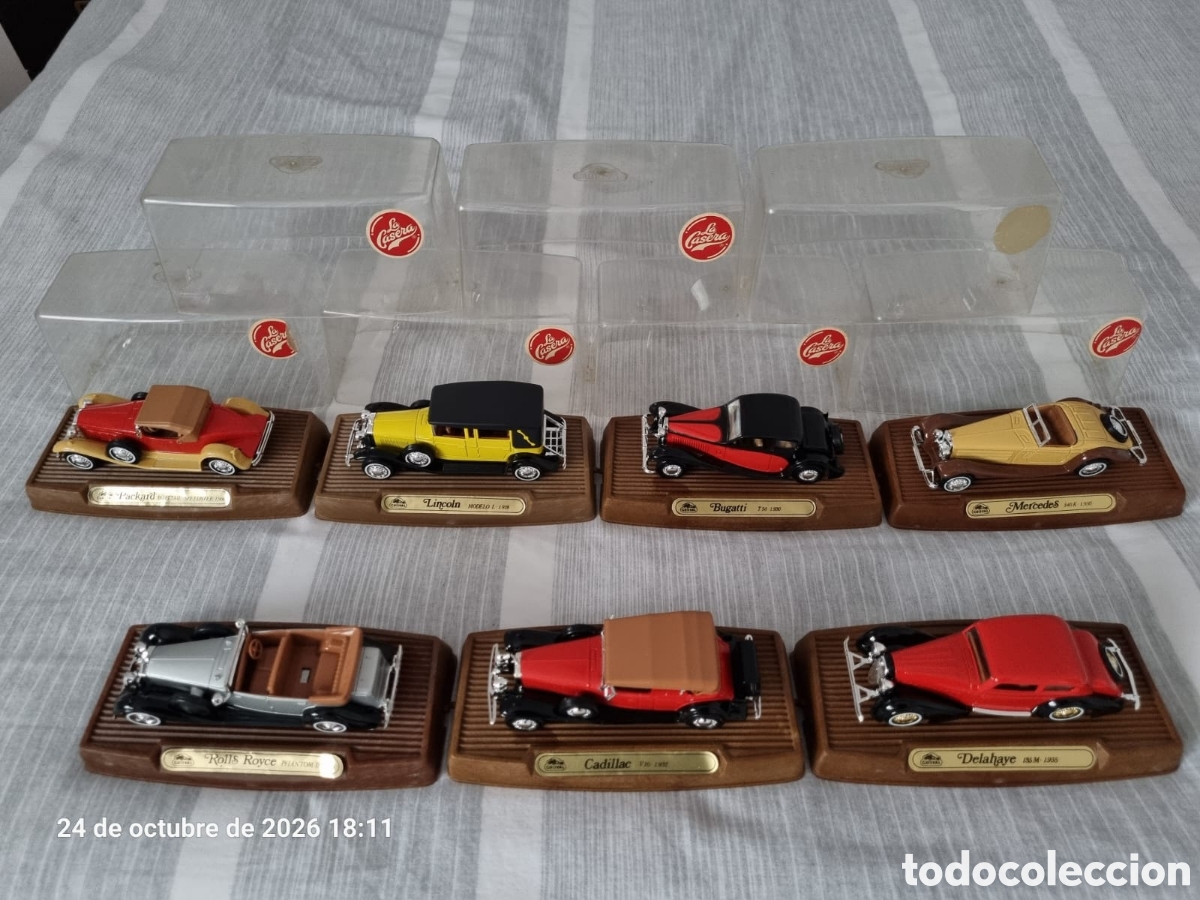 Coches a escala: Lote coches Guisval La Casera cl&aacute;sicos