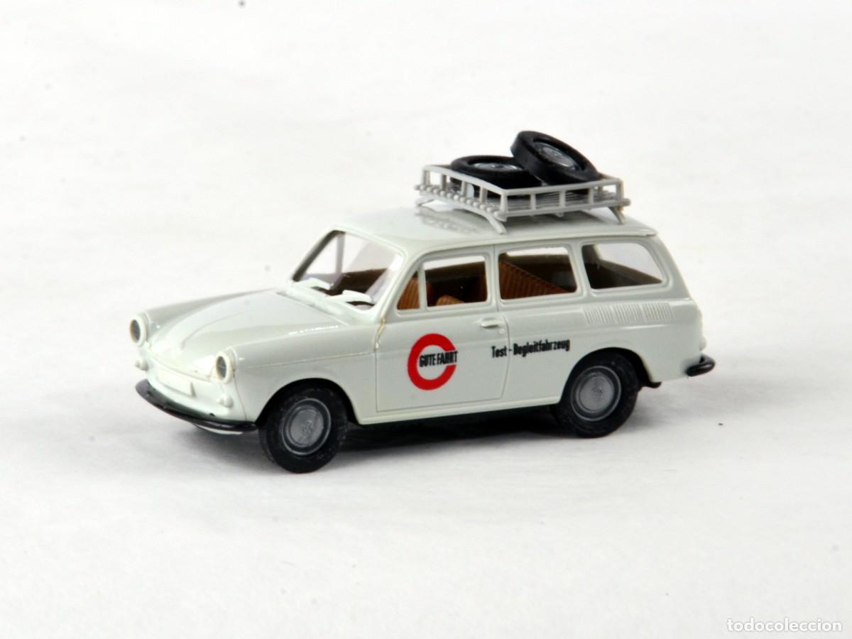 Coches a escala: Brekina Escala 1:87 H0 Volkswagen 1500 Variant &rdquo;Gute Fahrt&rdquo; Impecable con Caja