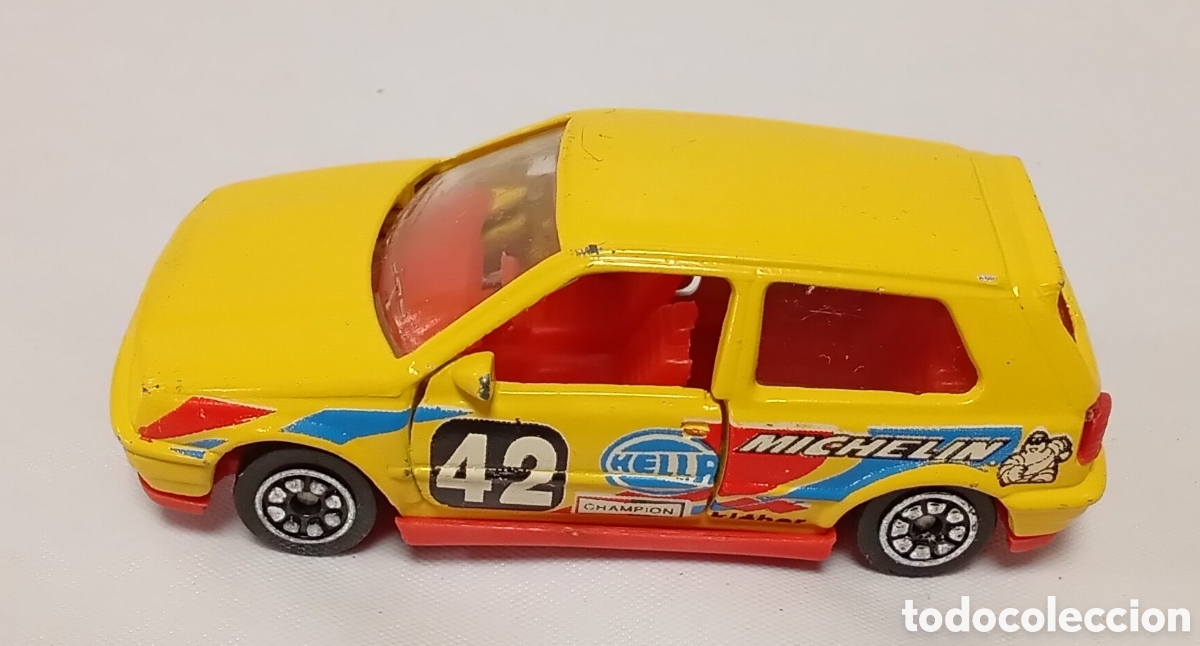 Coches a escala: VW Golf VR5 Guisval esc 1:64 a&ntilde;os 80 Espa&ntilde;a