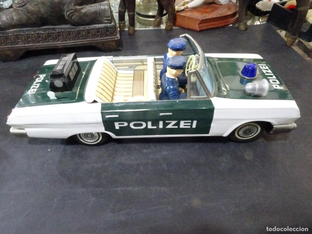 Coches a escala: COCHE POLIZEI POLICE POLICIA CHAPA A&Ntilde;OS 60 TECXX 553