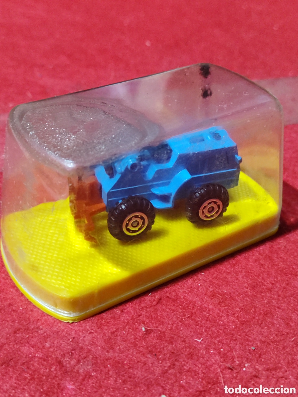 Coches a escala: Tractor excavadora maquina de construcci&oacute;n de Guiloy a&ntilde;os 70