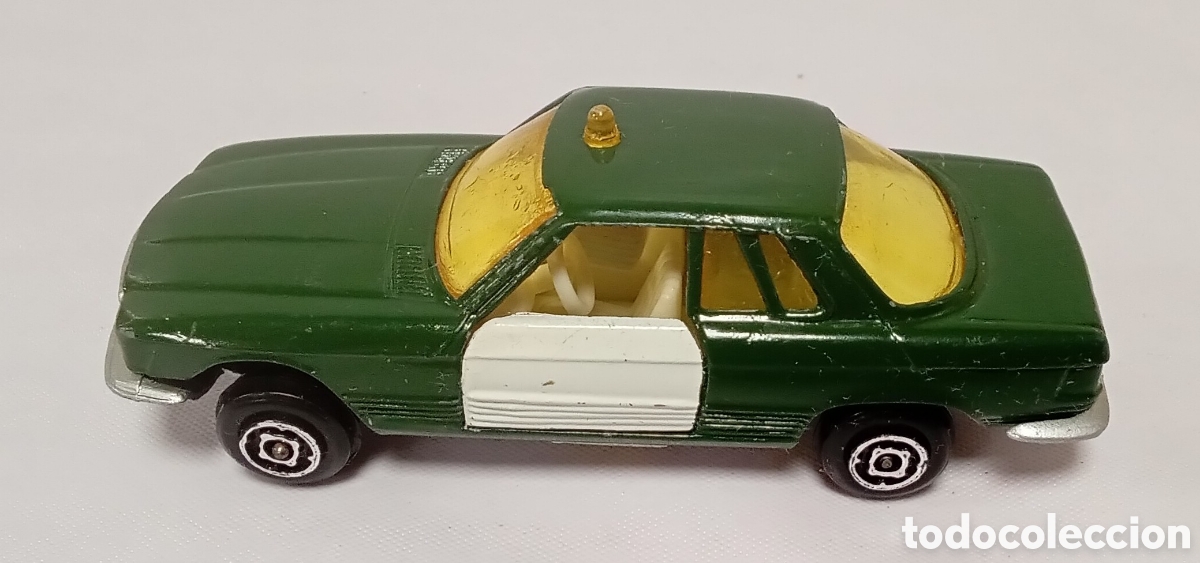Coches a escala: Mercedes 350 SL Guardia Civil Guisval 1/43 1980s Espa&ntilde;a