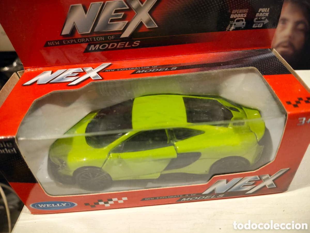 Coches a escala: Welly McLaren 675LT 11.5 cm