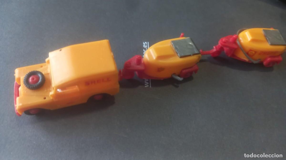 Coches a escala: LAND ROVER SHELL MINI CAR ANGUPLAS MINICARS