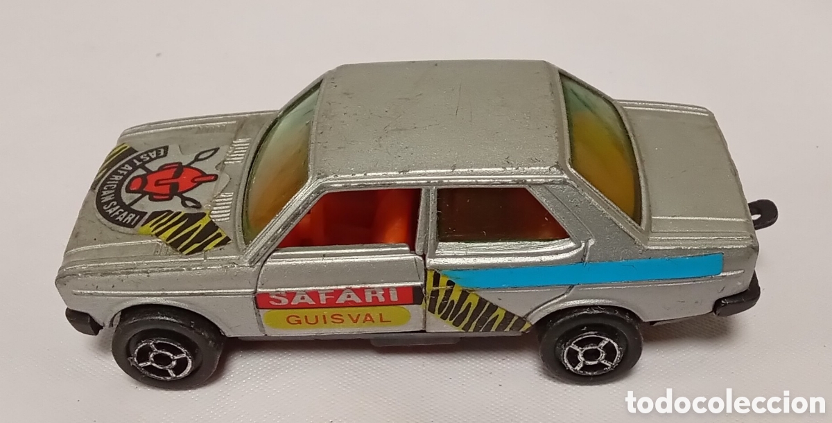 Coches a escala: Seat 131 safari africano Guisval esc 1:64 a&ntilde;os 80 Espa&ntilde;a