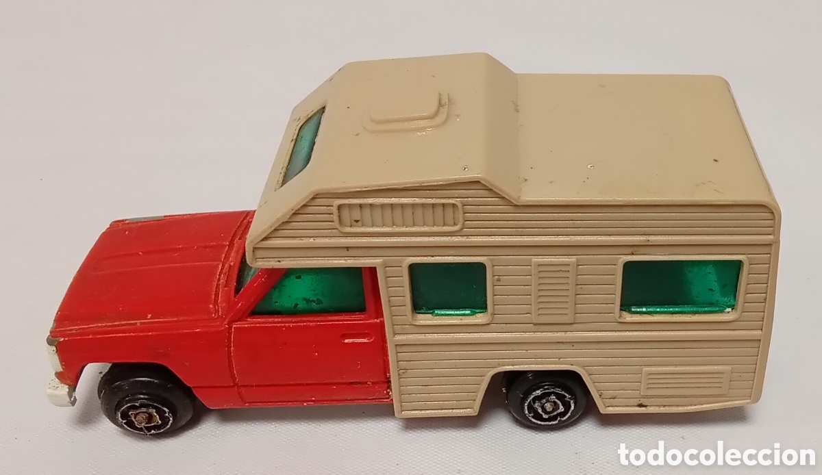 Coches a escala: Datsun patrol autocaravana Guisval esc 1:64 a&ntilde;os 80 Espa&ntilde;a