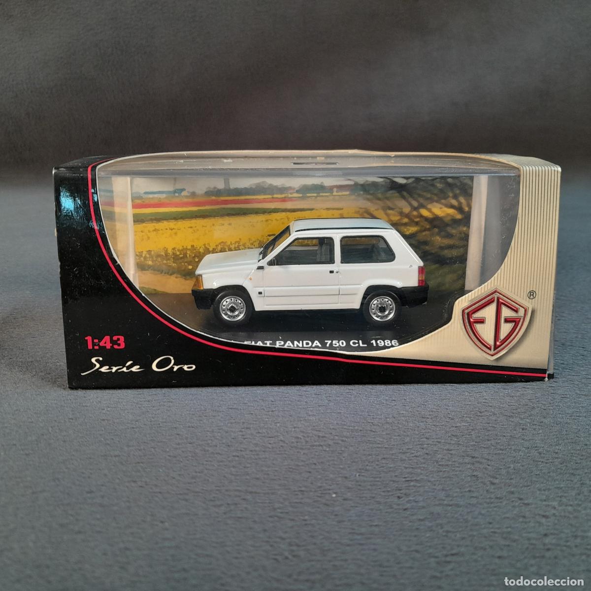 Carros em escala: CH-343. FIAT PANDA 750 CL. EDISON GIOCATTOLI - SERIE ORO. 1986