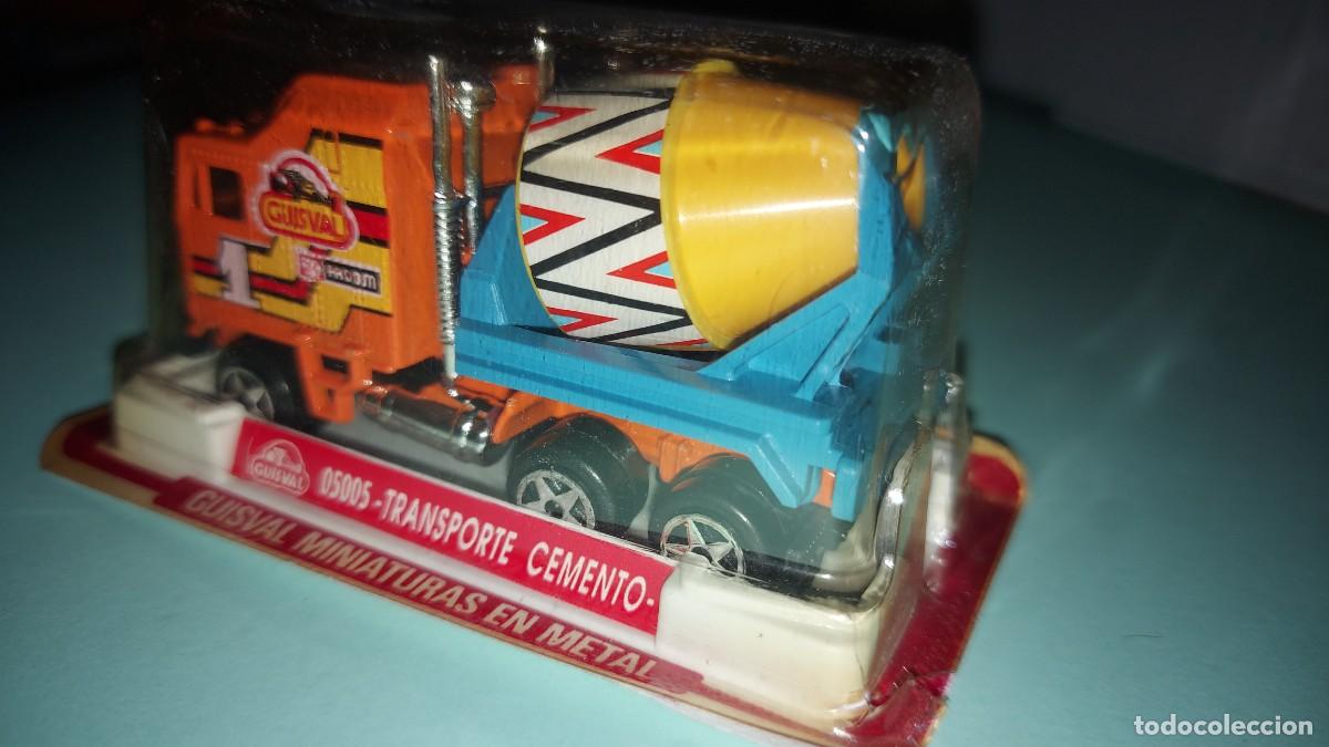Coches a escala: COCHE / CAMI&Oacute;N TRANSPORTE CEMENTO , FABRICADO POR GUISVAL - A&Ntilde;OS 80 -