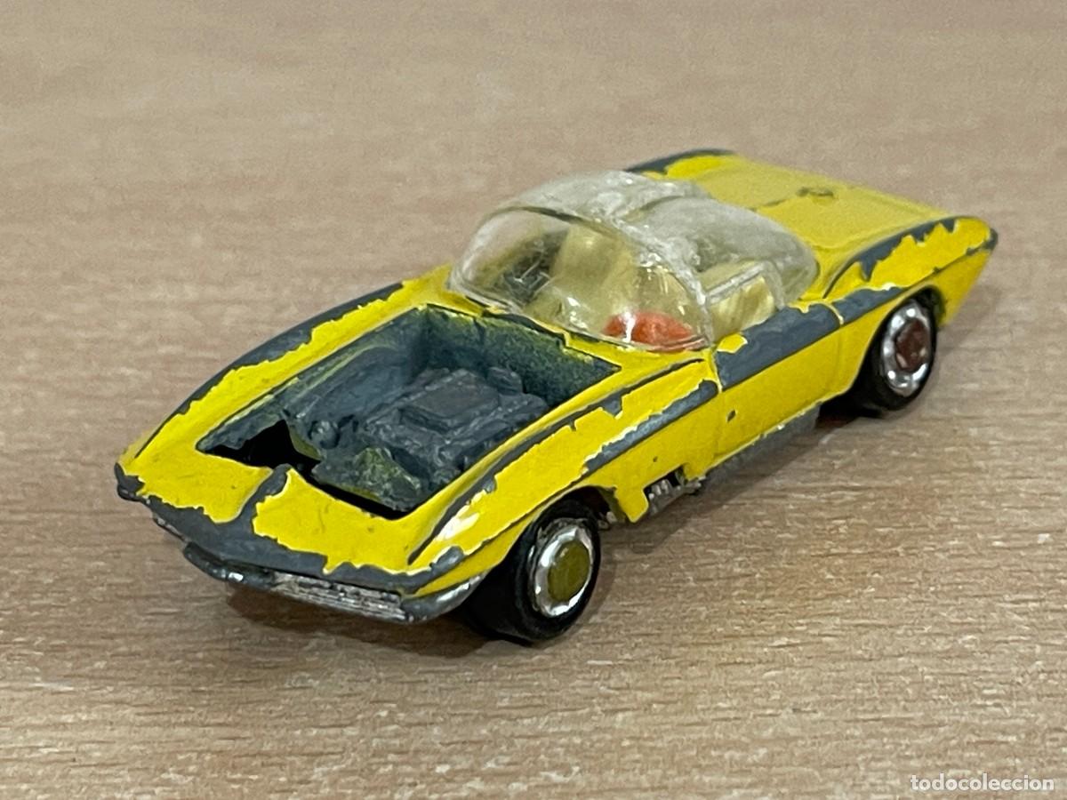 Coches a escala: 144- Antiguo coche PLAYART Mako Shark mide 7,2 cm. Made in Hong Kong a&ntilde;os 60