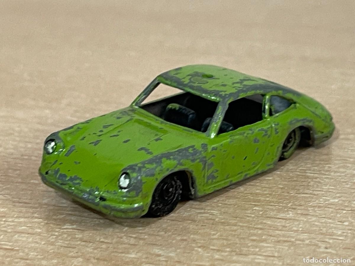 Coches a escala: 146- Antiguo coche EFSI Porsche 911 S verde mide 6 cm. Made in Holland a&ntilde;os 70