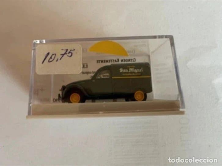 Coches a escala: Brekina 14189 Citro&euml;n 2CV furgoneta San Miguel H0 1/87