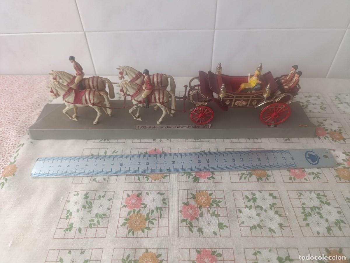 Coches a escala: CARRUAJE REAL LANDAU 1902 - JUBILEO 1977 - CORGI - ( CON FALTAS ) - COCHE