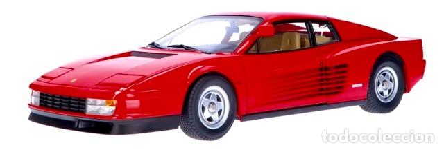 Coches a escala: Ferrari Testarossa 1986 escala 1/12 de KK-Scale