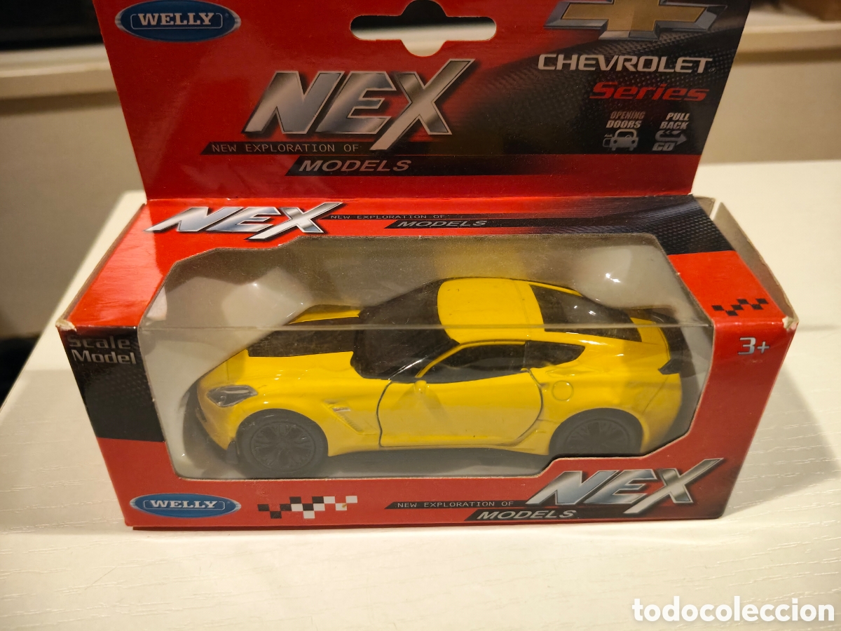 Coches a escala: Welly Chevrolet Corvette Z06