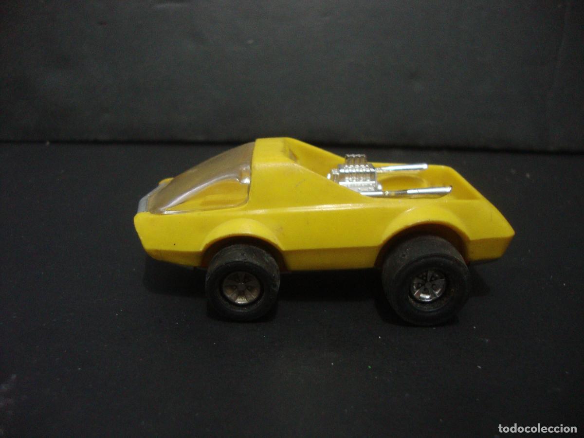 Coches a escala: RARO COCHE DESCONOCEMOS FABRICANTE A&Ntilde;OS 50 60 PLASTICO CHAPA
