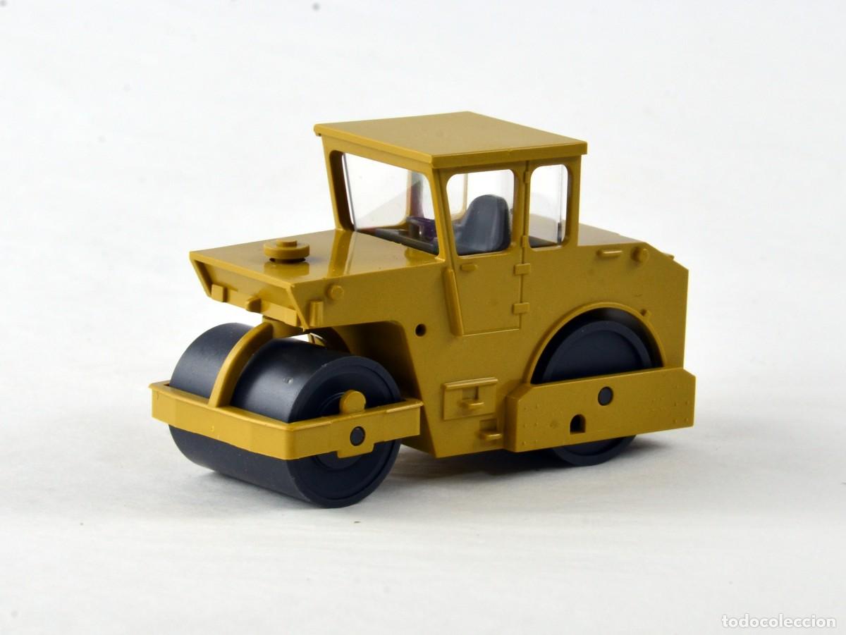 Coches a escala: Wiking Escala 1:87 H0 Apisonadora Mostaza Impecable con Caja