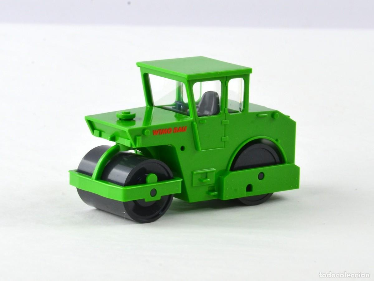 Coches a escala: Wiking Escala 1:87 H0 Apisonadora Wimo Bau Impecable con Caja