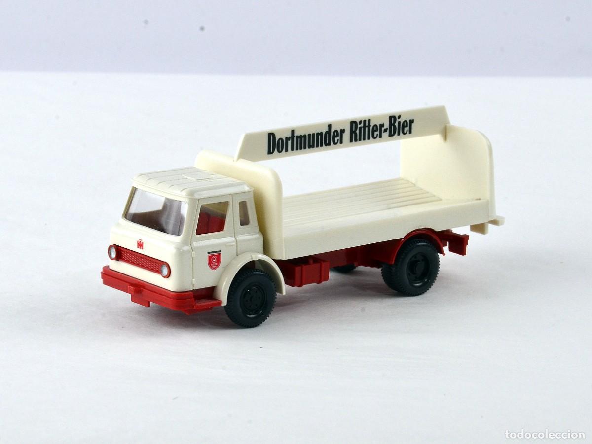 Coches a escala: Wiking Escala 1:87 International Loadstar Dortmunder Ritter Bier Impecable con Caja