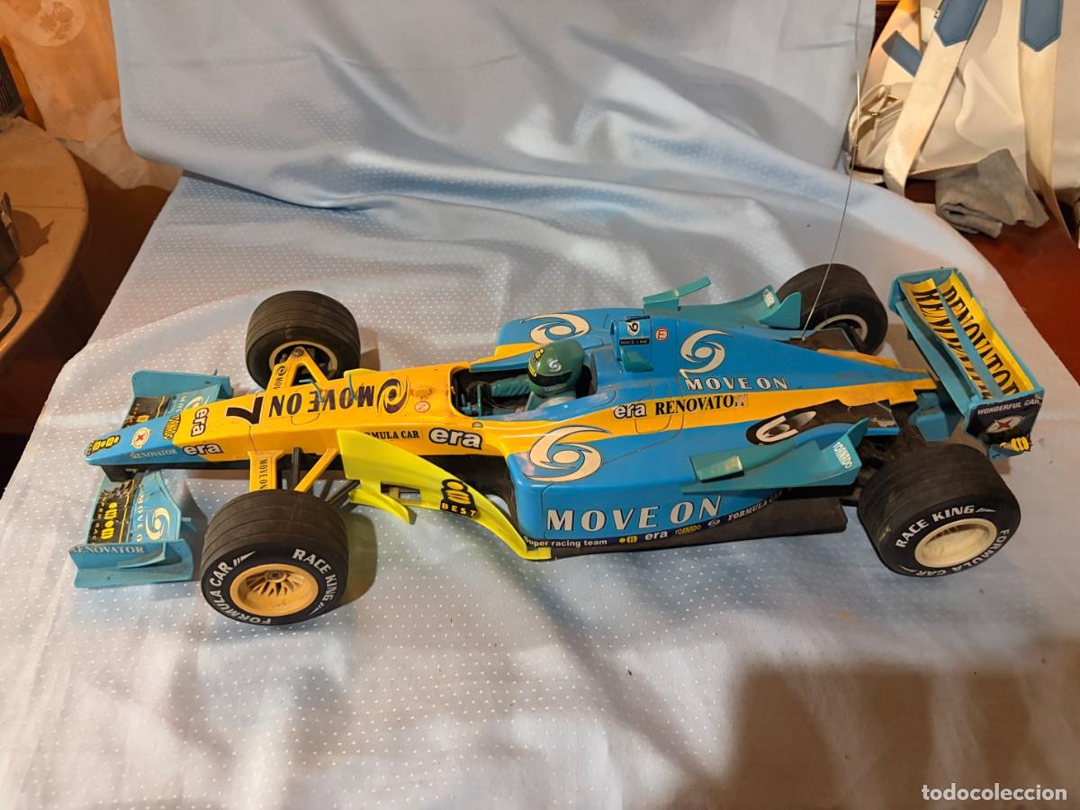 Coches a escala: COCHE DE FERNANDO ALONSO 57 cm sin mando