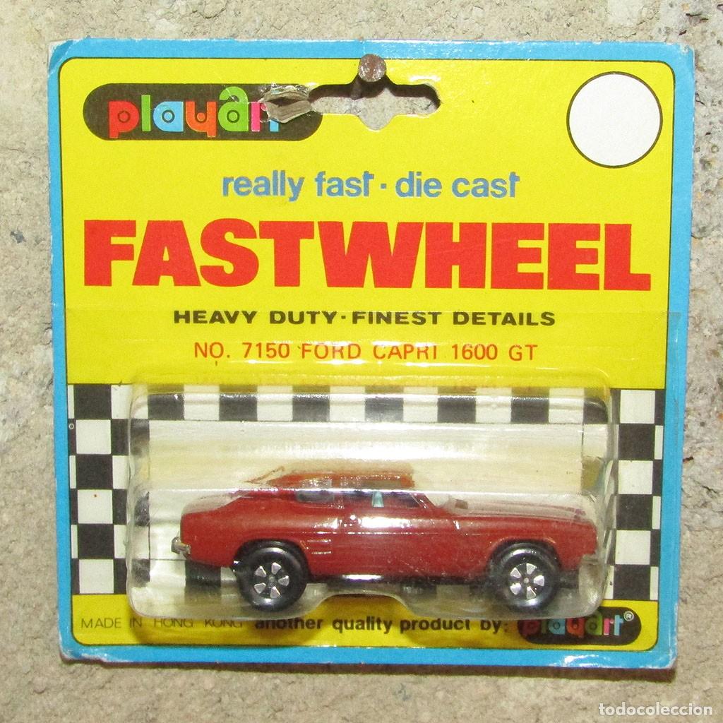 Coches a escala: ANTIGUO BLISTER COCHE PLAYART FASTWHEEL NO. 7150 FORD CAPRI 1600 GT - NUEVO, A&Ntilde;OS 70
