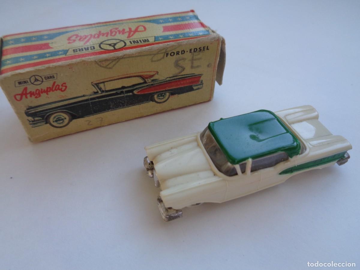 Coches a escala: PEQUE&Ntilde;O Y ANTIGUO COCHE MINI - CARS DE ANGUPLAS : FORD - EDSEL , USA. EN SU CAJA , A&Ntilde;OS 50