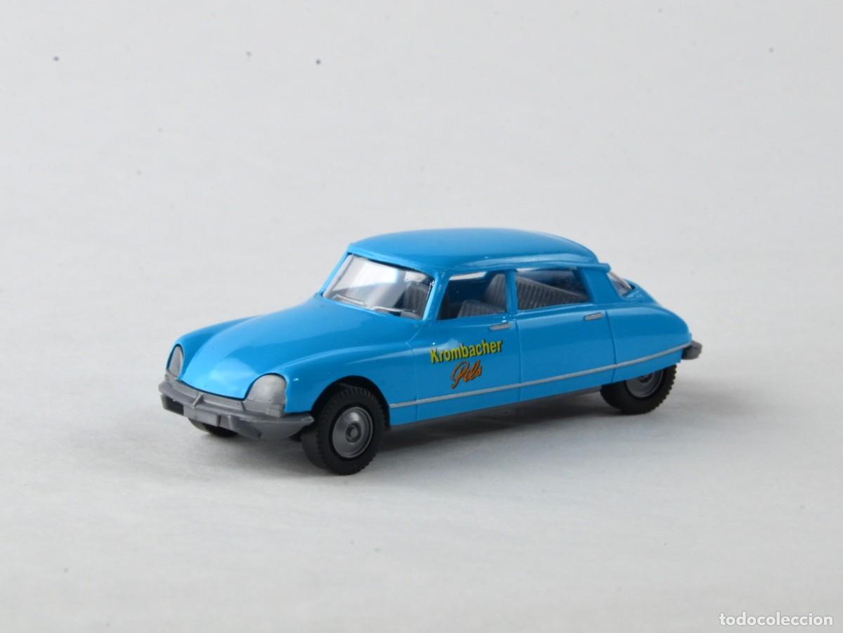 Coches a escala: Wiking Escala 1:87 H0 Citroen DS21 Pallas Krombacher IMB 2008 Impecable con Caja