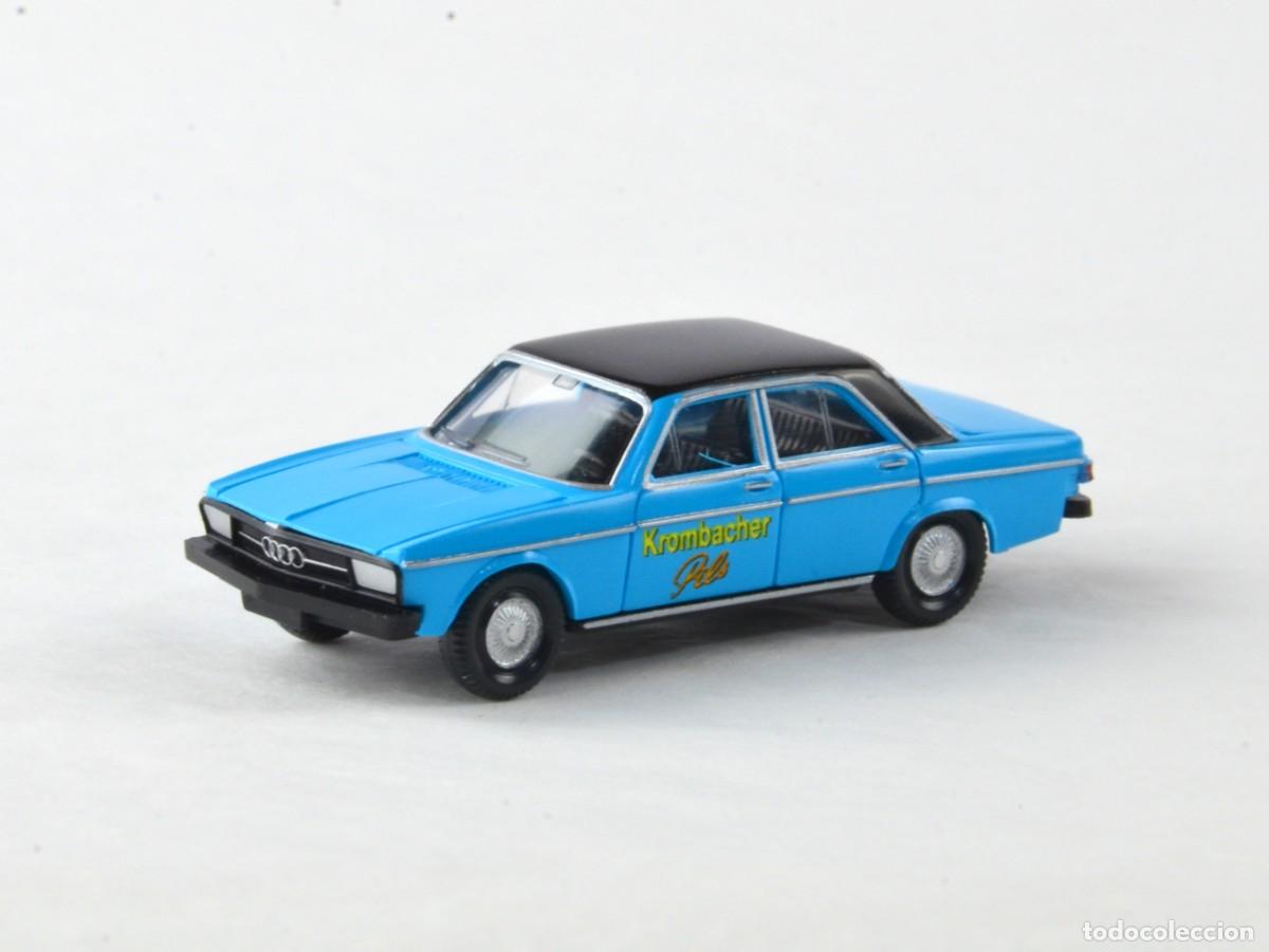 Coches a escala: Wiking Escala 1:87 H0 Audi 100 Krombacher IMB 2009 Impecable con Caja