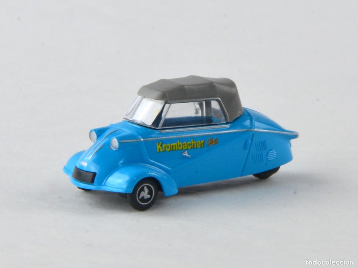 Coches a escala: Wiking Escala 1:87 H0 Messerschmitt KR201 Krombacher IMB 2004 Impecable con Caja