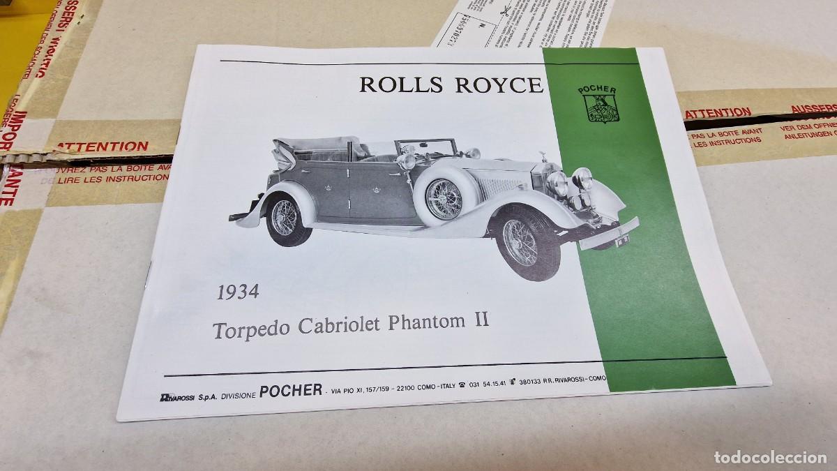 Coches a escala: Rolls Royce Phantom escala 1/8 de Pocher - Foto 5